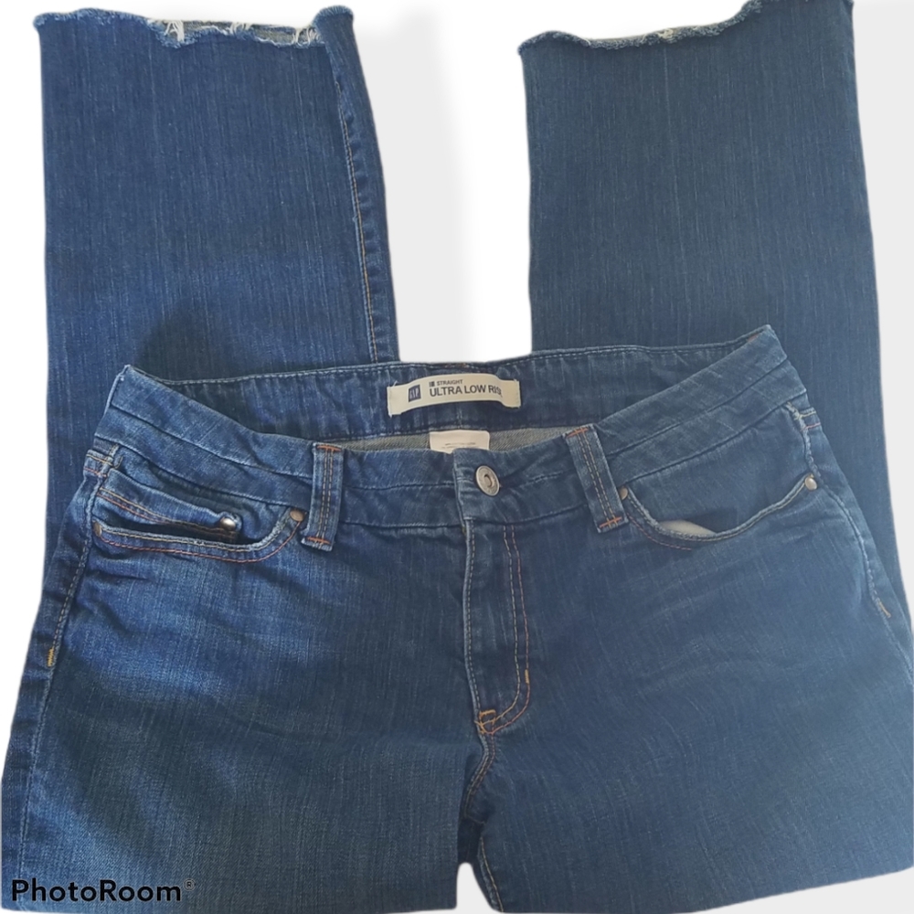 Gap raw hem cropped jeans - Picture 3 of 10